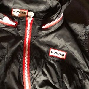 Designer HUNTER windbreaker dress.